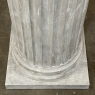 Neoclassical Pedestal ~ Column in Distressed Painted Finish