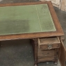 Mid-Century Neogothic Leather Top Desk by Jansen & Sons of Amsterdam