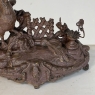 19th Century Country French Spelter Inkwell