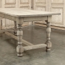 Antique Rustic Country French Farm Table ~ Dining Table in Stripped Oak