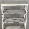 Antique Rustic Bookshelf with Distressed Painted Finish