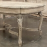 Antique French Louis XIV Parquet Desk ~ Dining Table in Stripped Oak