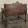 19th Century French Renaissance Hand-Carved Wall Desk