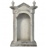 Reproduction Decorative Shrine ~ Niche with Distressed Painted Finish