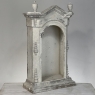 Reproduction Decorative Shrine ~ Niche with Distressed Painted Finish
