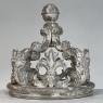 Crown Centerpiece ~ Finial with Distressed Painted Finish