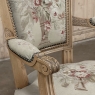Pair of Louis XVI French Aubusson Tapestry Fruitwood Armchairs