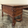 Antique French Louis XVI Neoclassical Walnut Double Sided Desk
