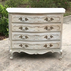 Commode, Antique Country French Provincial Painted