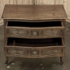 Antique Country French Regence Walnut Commode ~ Chest of Drawers