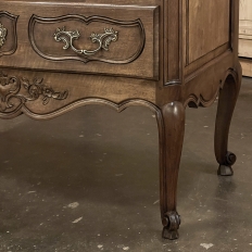 Antique Country French Regence Walnut Commode ~ Chest of Drawers