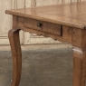 19th Century Country French Cherry Wood Dining Table