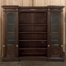 19th Century French Louis XVI Neoclassical Mahogany Bookcase ~ Bibliotheque