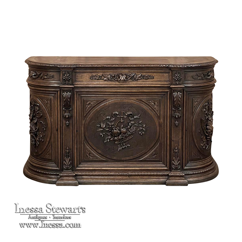 19th Century French Renaissance Hunt Buffet ~ Credenza