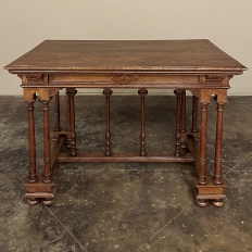 19th Century French Henri II Neoclassical Writing Table