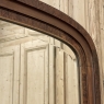 Art Deco Period Neoclassical Burlwood Beveled Mantel Mirror