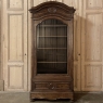19th Century French Louis Philippe Bookcase ~ Display Armoire