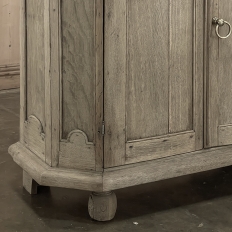 19th Century Dutch Louis XIII Cabinet ~ Credenza in Stripped Oak