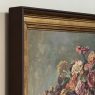 Antique Framed Oil Painting on Canvas by Marie Alexandre
