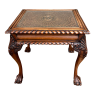 Antique English Walnut Chippendale End Table