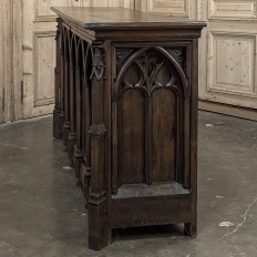 19th Century French Gothic Buffet ~ Credenza