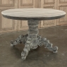 19th Century French Napoleon III Period Whitewashed Center Table ~ Game Table