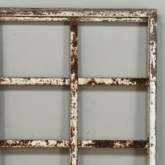 Antique Iron Window Frame