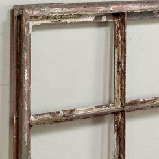 Antique Iron Window Frame