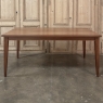 Mid-Century French Walnut Dining Table