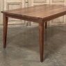 Mid-Century French Walnut Dining Table