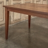 Mid-Century French Walnut Dining Table