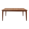 Mid-Century French Walnut Dining Table