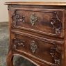 Antique French Louis XV Walnut Serpentine Desk