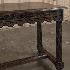 19th Century French Gothic End Table
