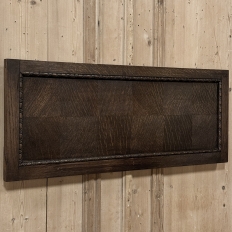 Antique Decorative Parquet Panel