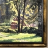 Framed Oil Painting on Canvas by Gaston Wilkin