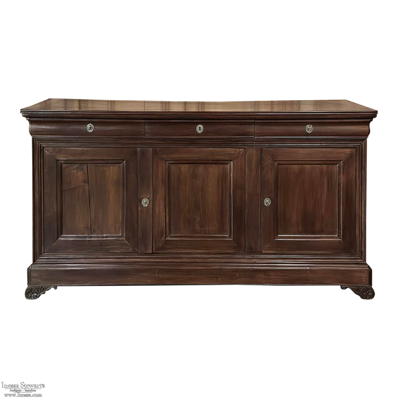 19th Century French Louis Philippe Period Cherry Wood Buffet