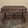 19th Century French Renaissance Barley Twist Desk ~ Bureau Plat
