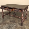 19th Century French Renaissance Barley Twist Desk ~ Bureau Plat