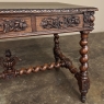 19th Century French Renaissance Barley Twist Desk ~ Bureau Plat