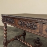 19th Century French Renaissance Barley Twist Desk ~ Bureau Plat