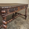 19th Century French Renaissance Barley Twist Desk ~ Bureau Plat