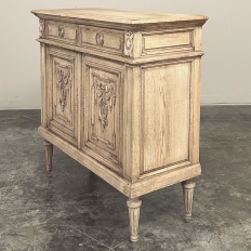 19th Century French Petite Stripped Buffet