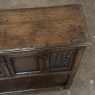 Antique Rustic Gothic Petite Raised Cabinet