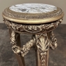19th Century French Louis XVI Giltwood Marble Top Pedestal