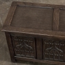 Antique French Gothic Trunk ~ Blanket Chest