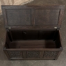 Antique French Gothic Trunk ~ Blanket Chest