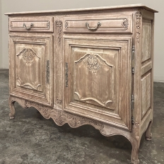 19th Century Country French Fruitwood Buffet