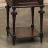 Pair 19th Century French Louis XVI Marble Top Nightstands