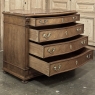 Antique Dutch Neoclassical Marble Top Walnut Chest of Drawers